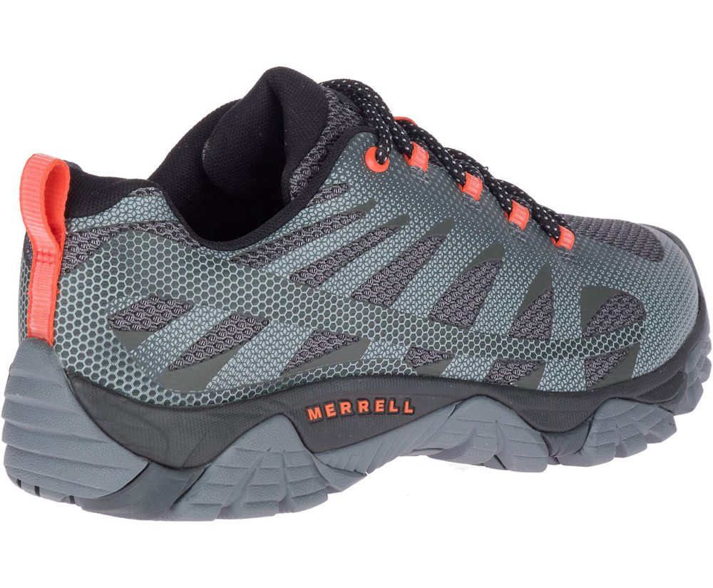 Buty Trekkingowe Merrell Męskie Szare - Moab Edge 2 Wide Width - 142690-RUH